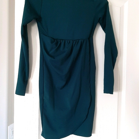Teal / dark green Dress - Picture 2 of 4